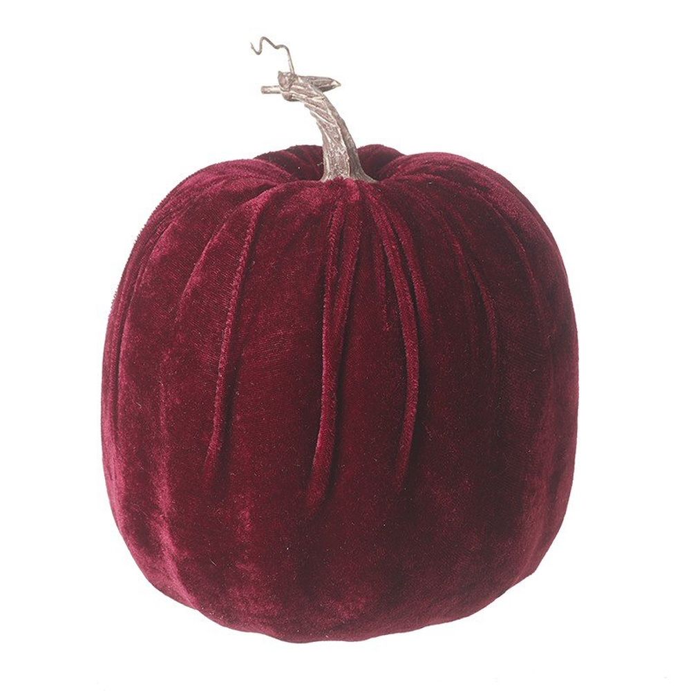 Heaven Sends 20cm Velvet Purple Pumpkin