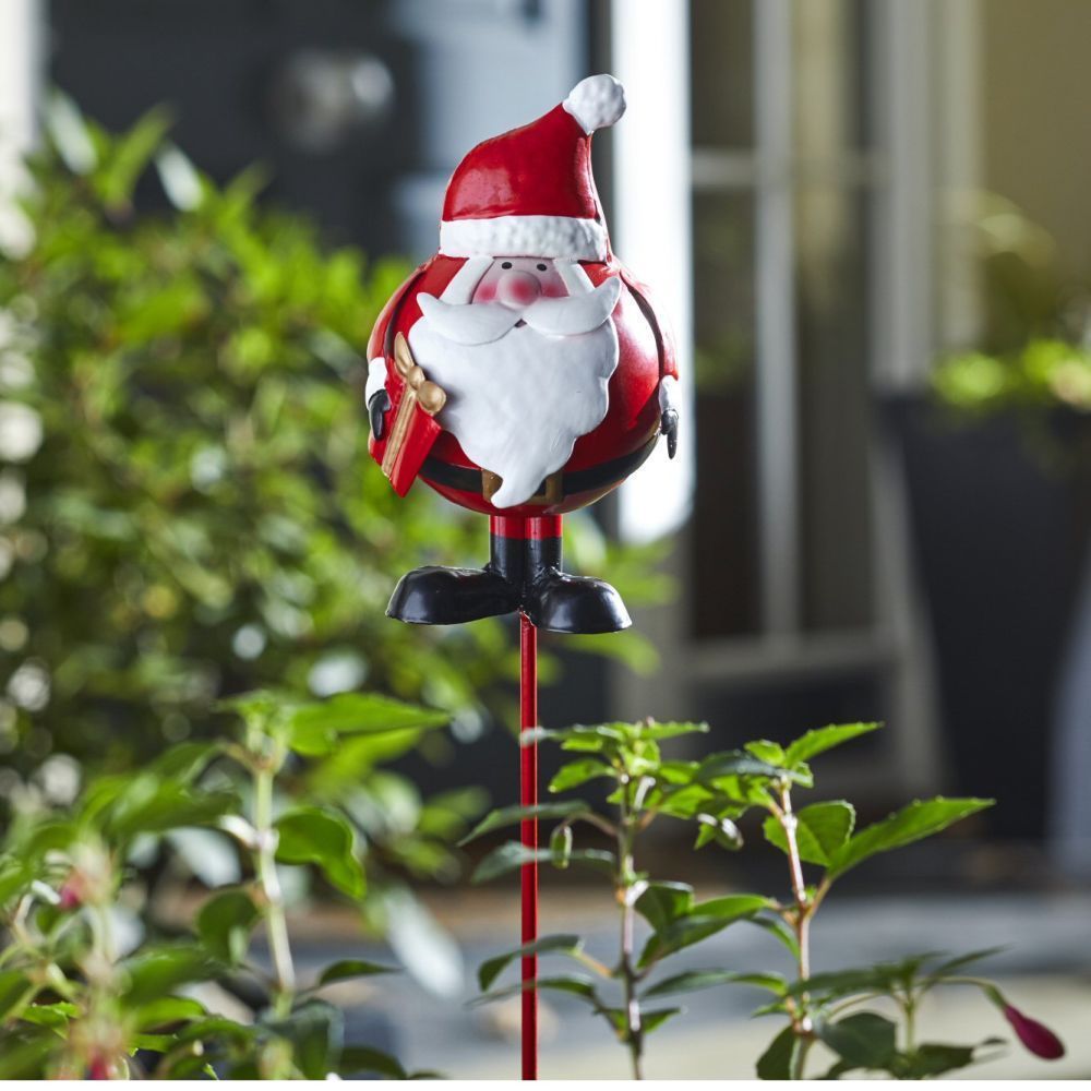 Three Kings 80cm Wibbly Wobbler Santa Stake