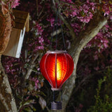 Smart Solar 45cm Red Fiesta Flaming Balloon