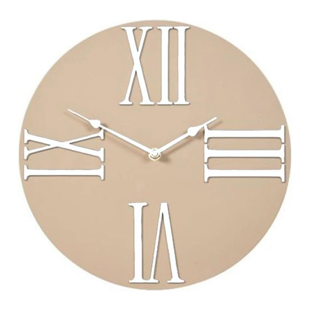 Outside In 30cm Roman Numeral Moda Wall Clock – Old Railway Line Garden ...