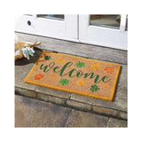 Outside In 40 x 60cm Leafy Welcome Coir Mat