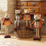 Smart Garden Plush 45cm Seated Mrs Fox Ornament