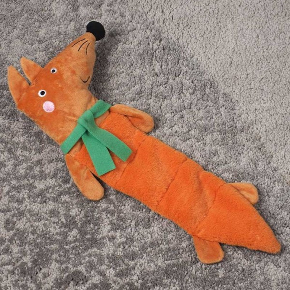 Zoon 50cm Red Fox Multi-Squeak PlayPal Squeaky Dog Toy