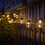 Smart Solar 2m GloBulb Super Bright String Lights - Set of 20