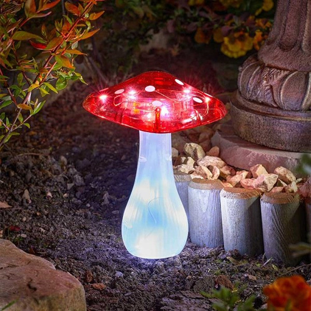 Smart Solar  Magic Mushroom Stake Light