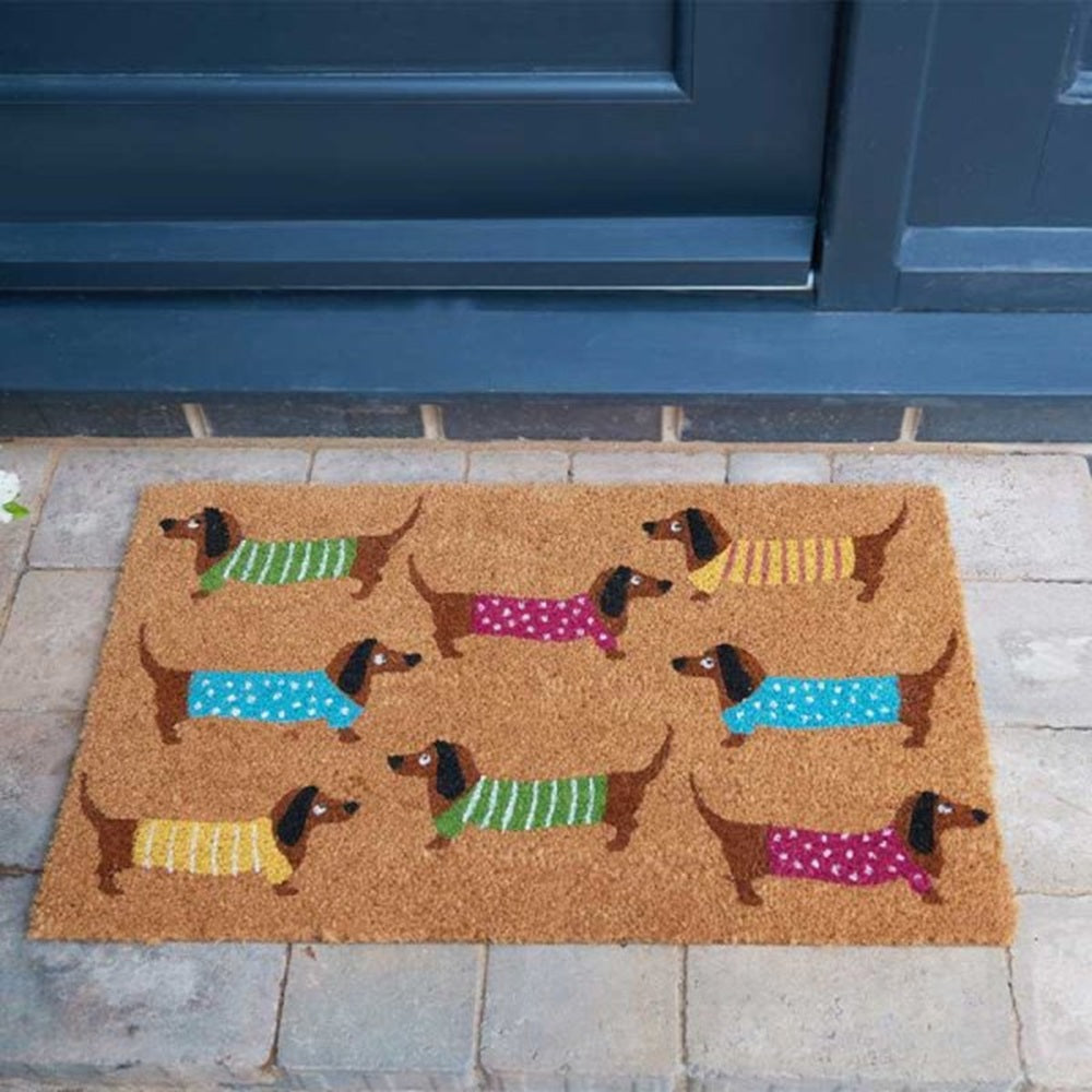 Outside In 75cm Slip Resistant Dachshund Decoir Mat