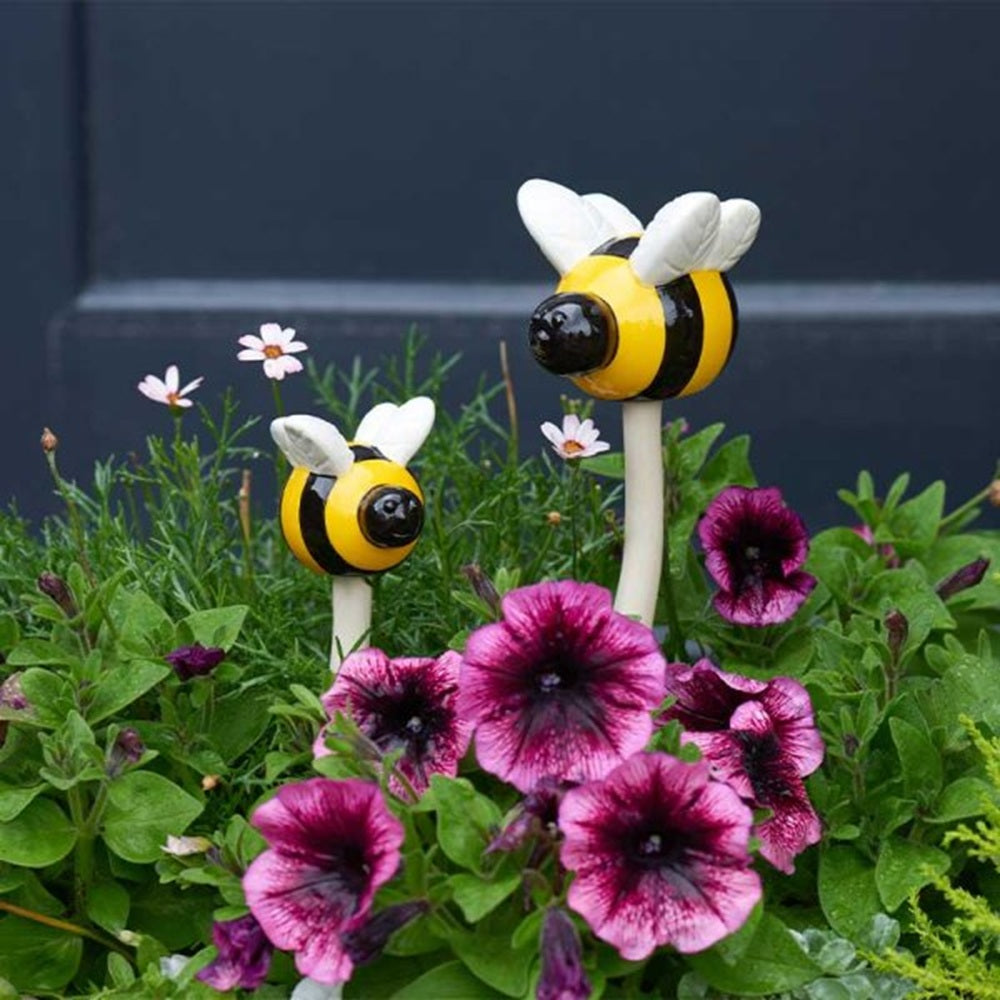 Smart Garden 27cm Elvedon Ceramic DecoBee Garden Stake