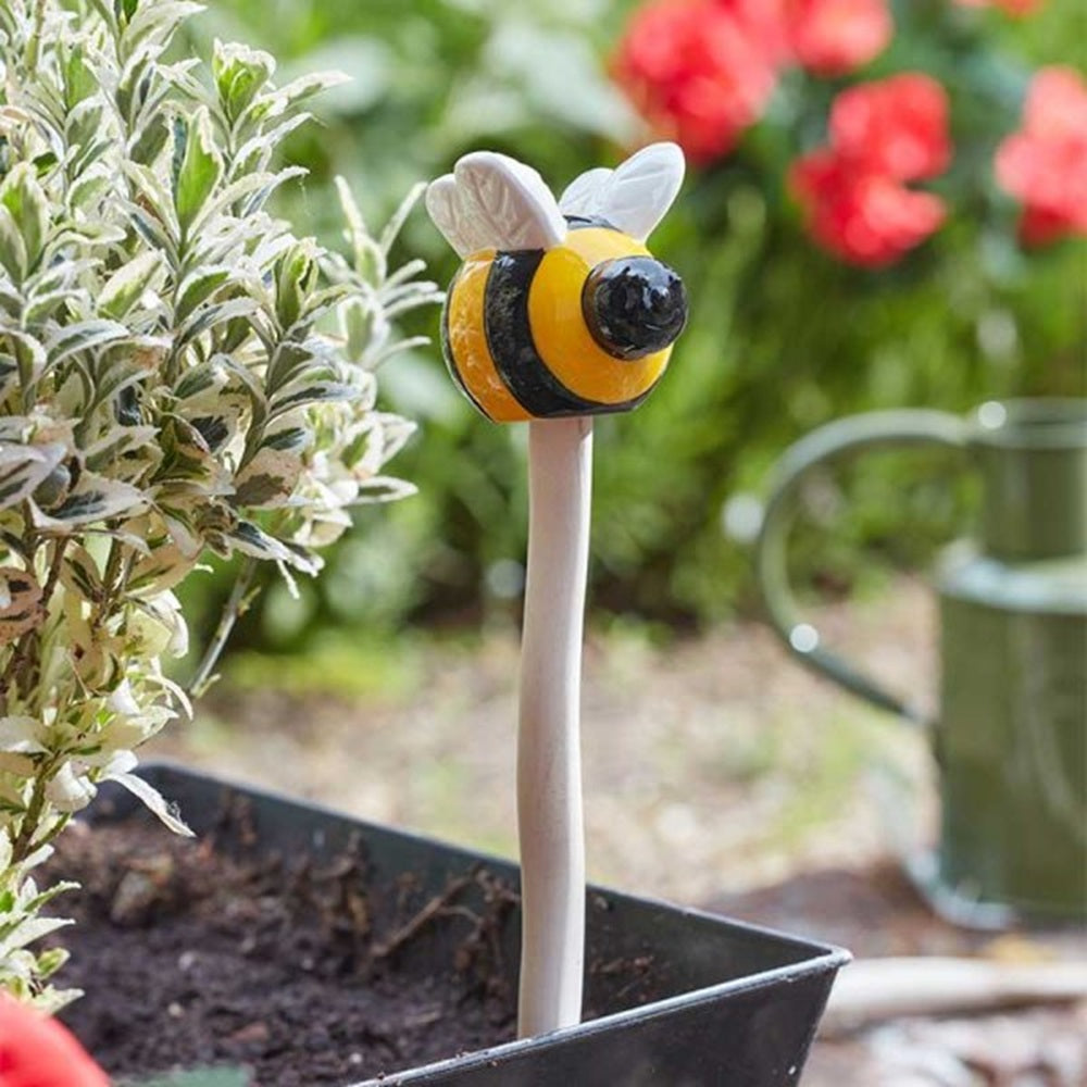 Smart Garden 27cm Elvedon Ceramic DecoBee Garden Stake