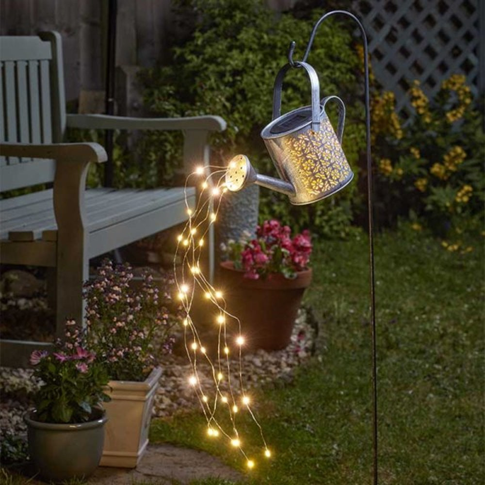 Smart Solar 92cm Hanging DecorCan Watering Can Stake Light