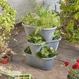 Smart Garden 67cm Stackable Cascade Trailing Planters 4 Pack