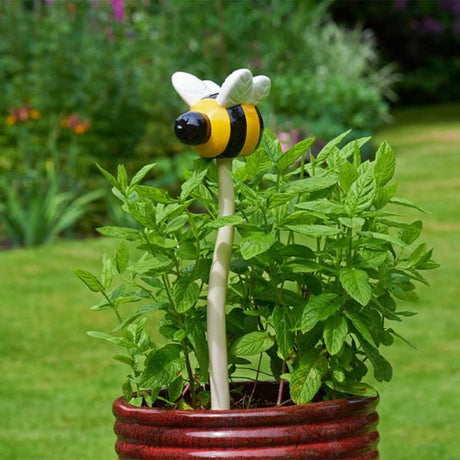 Smart Garden 37cm Elvedon Ceramic DecoBee Garden Stake