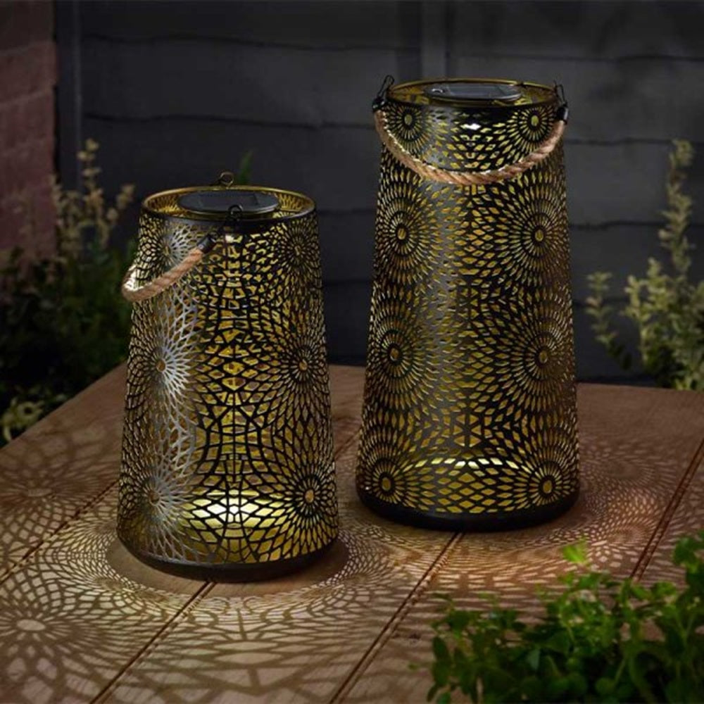 Smart Solar 24cm Decorative Muscat Lantern