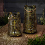 Smart Solar 38cm Muscat Lantern Light up Garden Ornament