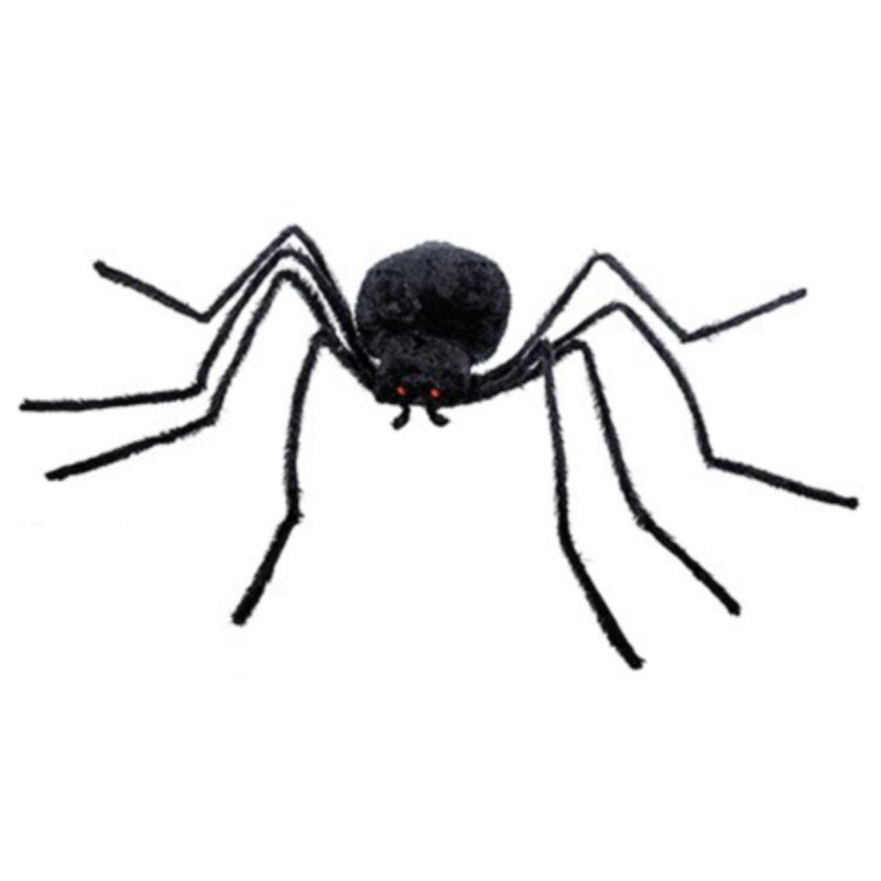 Premier 2m Giant Black Spider Halloween Decoration