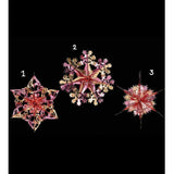 Premier 40cm Red & Gold Foil Starburst Decoration (Choice of 3)