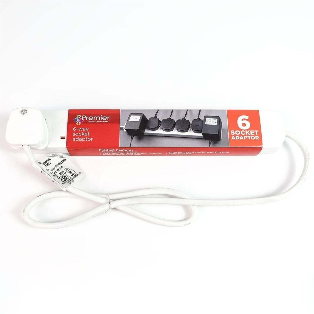 Premier 6-Way Extension Lead