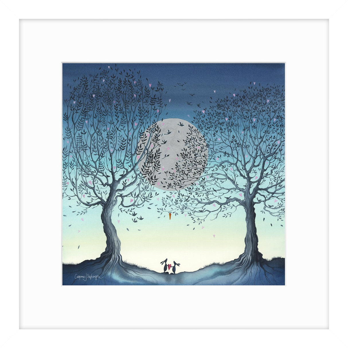 Artko 43.5cm 'Hope Moon II' Framed Print by Catherine J Stephenson - AK11779