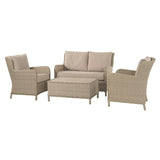 Bramblecrest Chedworth 2 Seat Sofa Set Sandstone