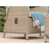 Bramblecrest Chedworth 2 Seater Deluxe Recliner Set Sandstone