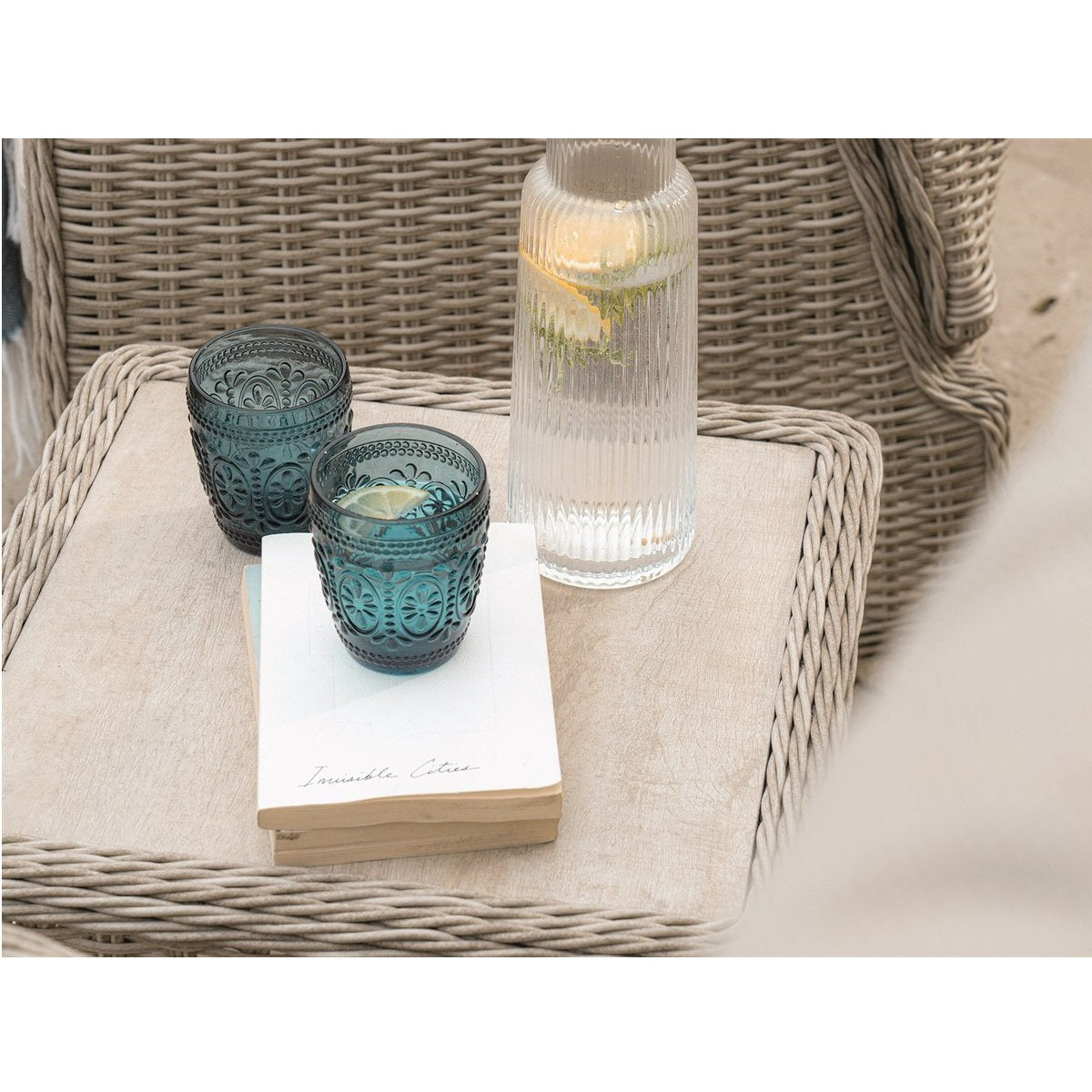 Bramblecrest Chedworth 2 Seater Deluxe Recliner Set Sandstone