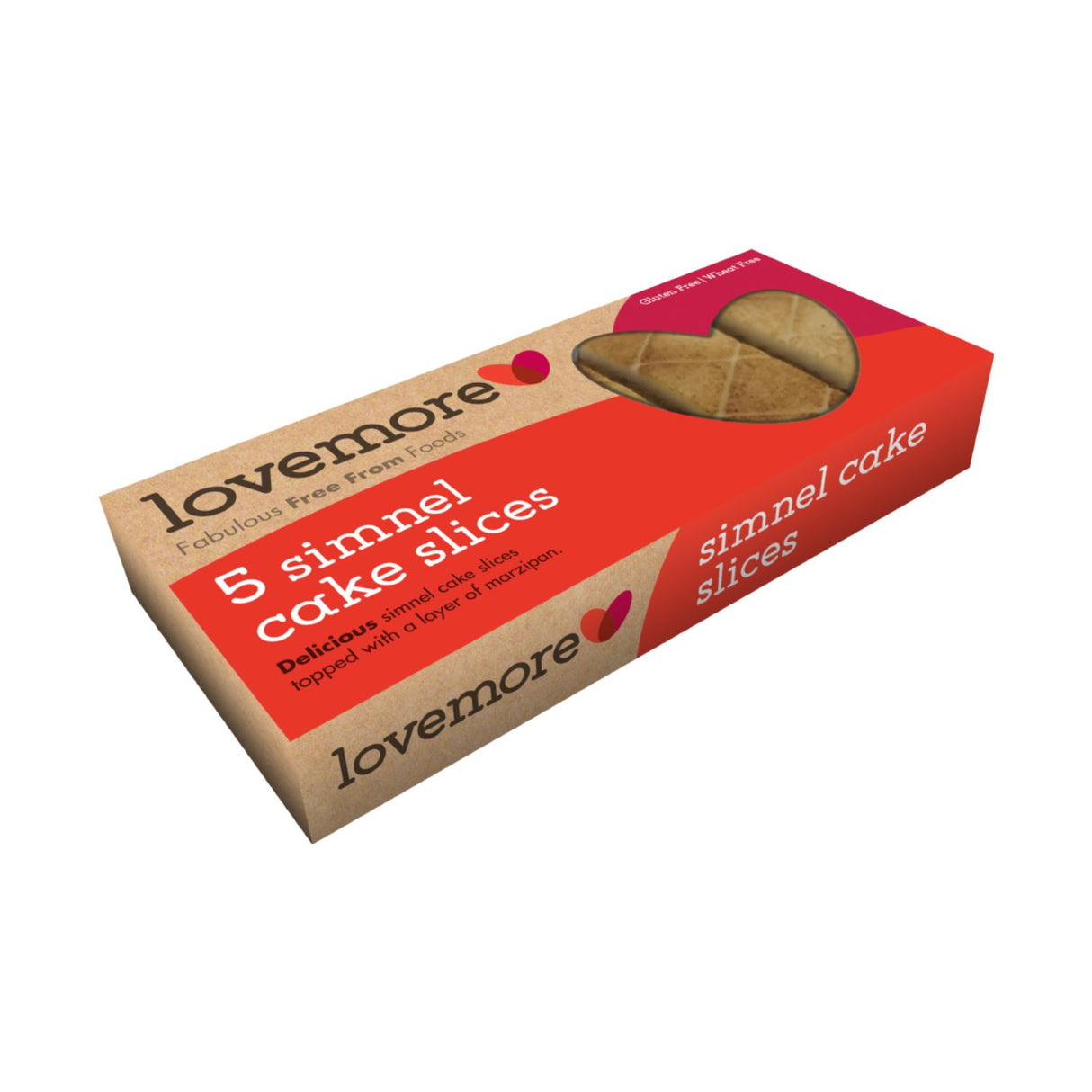 Lovemore 220g Gluten Free Simnel Slices