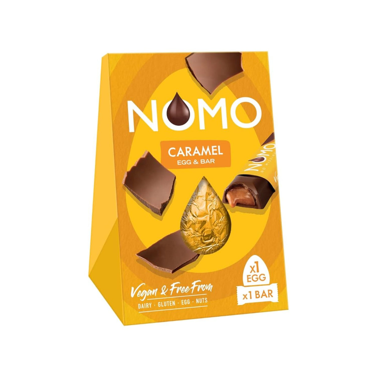 Nomo 148g Caramel Egg and Bar