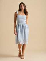 Brakeburn 20 Blue Fossil Knee Length Dress