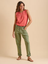 Brakeburn 10 Coral Vest Top