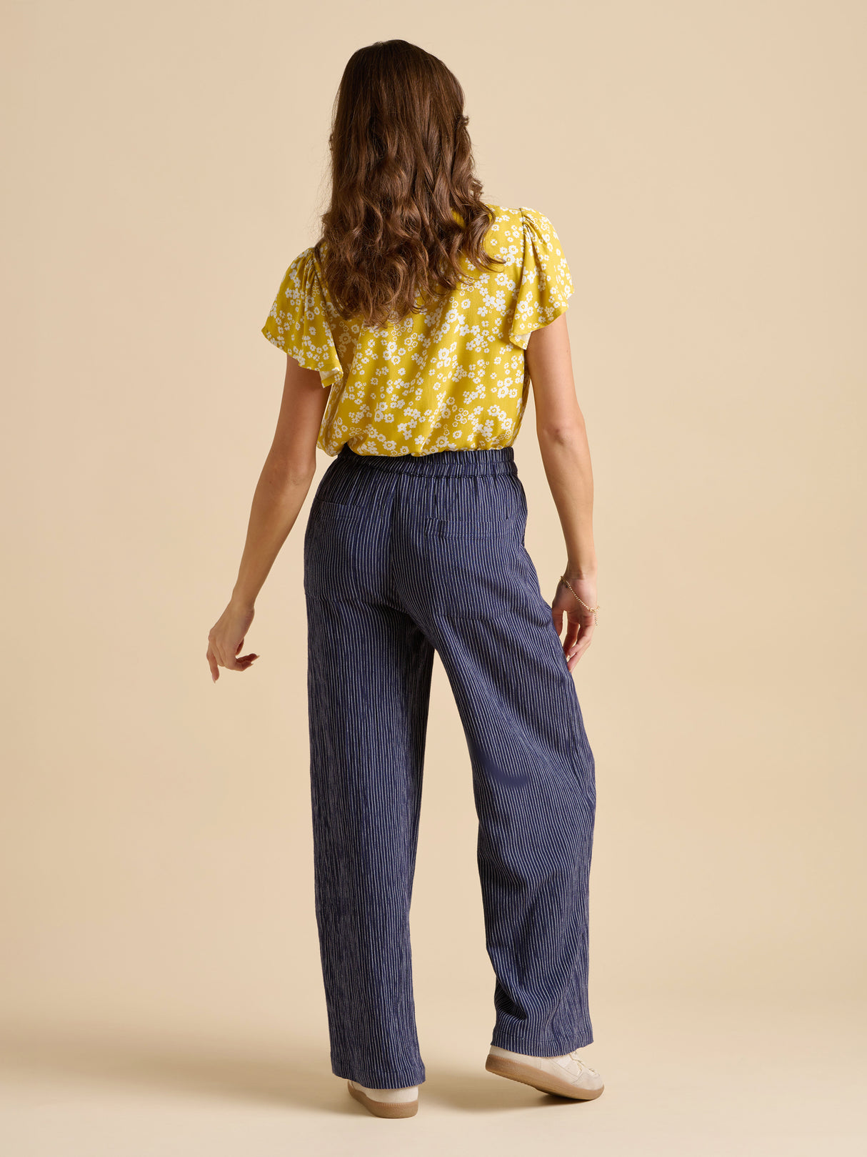 Brakeburn 10 Yellow Summer Ditsy Blouse