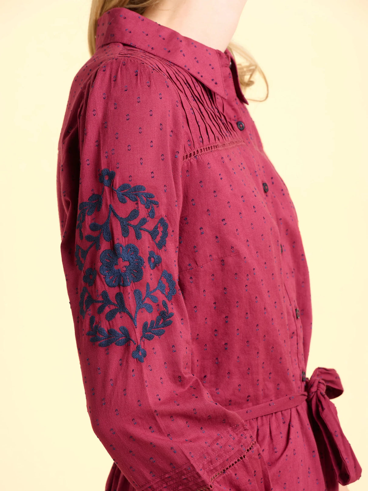 Brakeburn Embers Maxi Dress - Burgundy