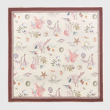 Fable England 70cm Cream Whispering Sands Square Scarf