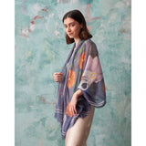 Fable England 180cm Blue Catherine Rowe Whippet Lightweight Scarf