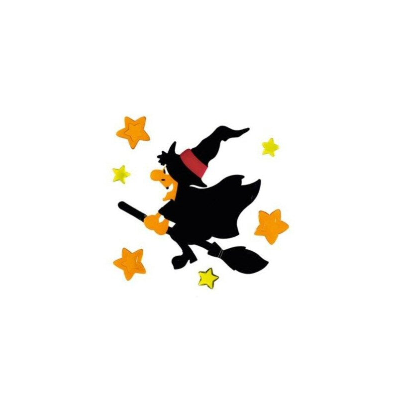 Premier Halloween Witches Gel Window Sticker (Choice of 2)