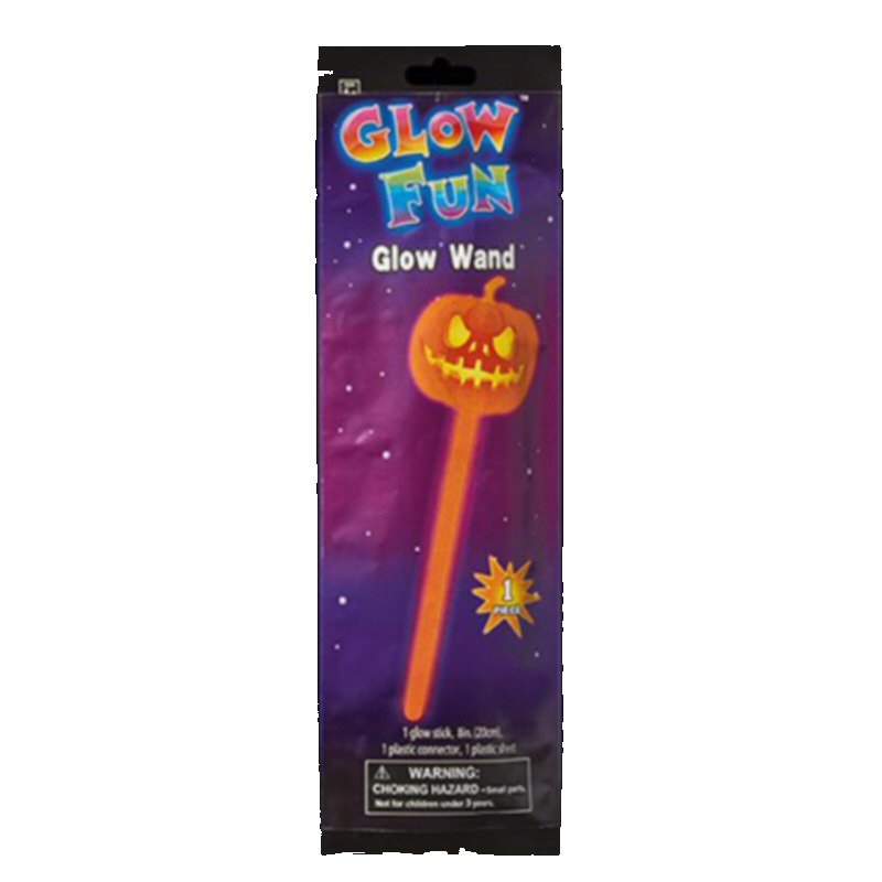 Premier 20cm Orange Glow Pumpkin Wand
