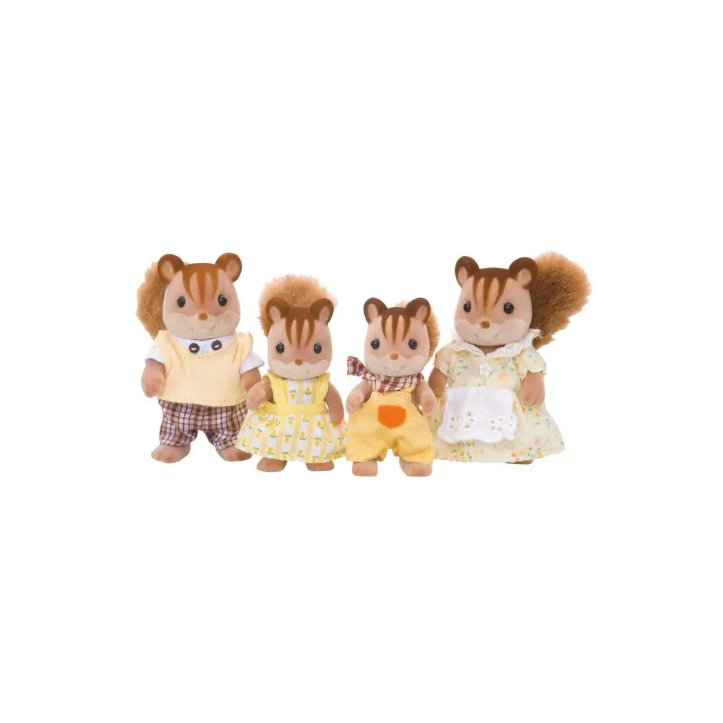 Sylvanian Families Walnut Squirrel Family