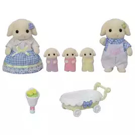 Sylvanian Families Flora Rabbit Family Blossom Gardening Set