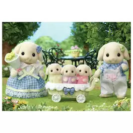 Sylvanian Families Flora Rabbit Family Blossom Gardening Set