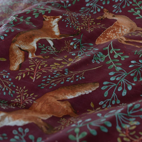 Deyongs 135cm Red Fox & Deer Single Duvet