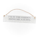 Richard Langs 17.5cm Metal Garden Quote Plaque (Choice of 12)