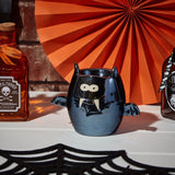 Richard Langs 10cm Black Pearlescent Bat Wax Melt Burner