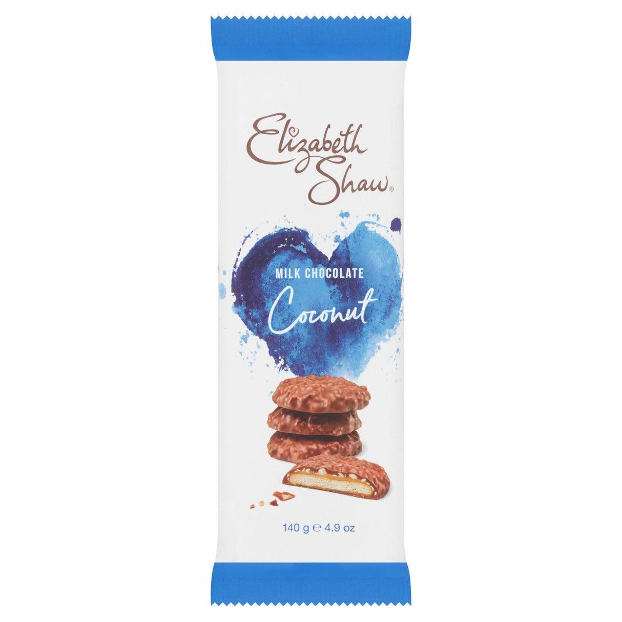 Elizabeth Shaw 140g Milk Chocolate Coconut
