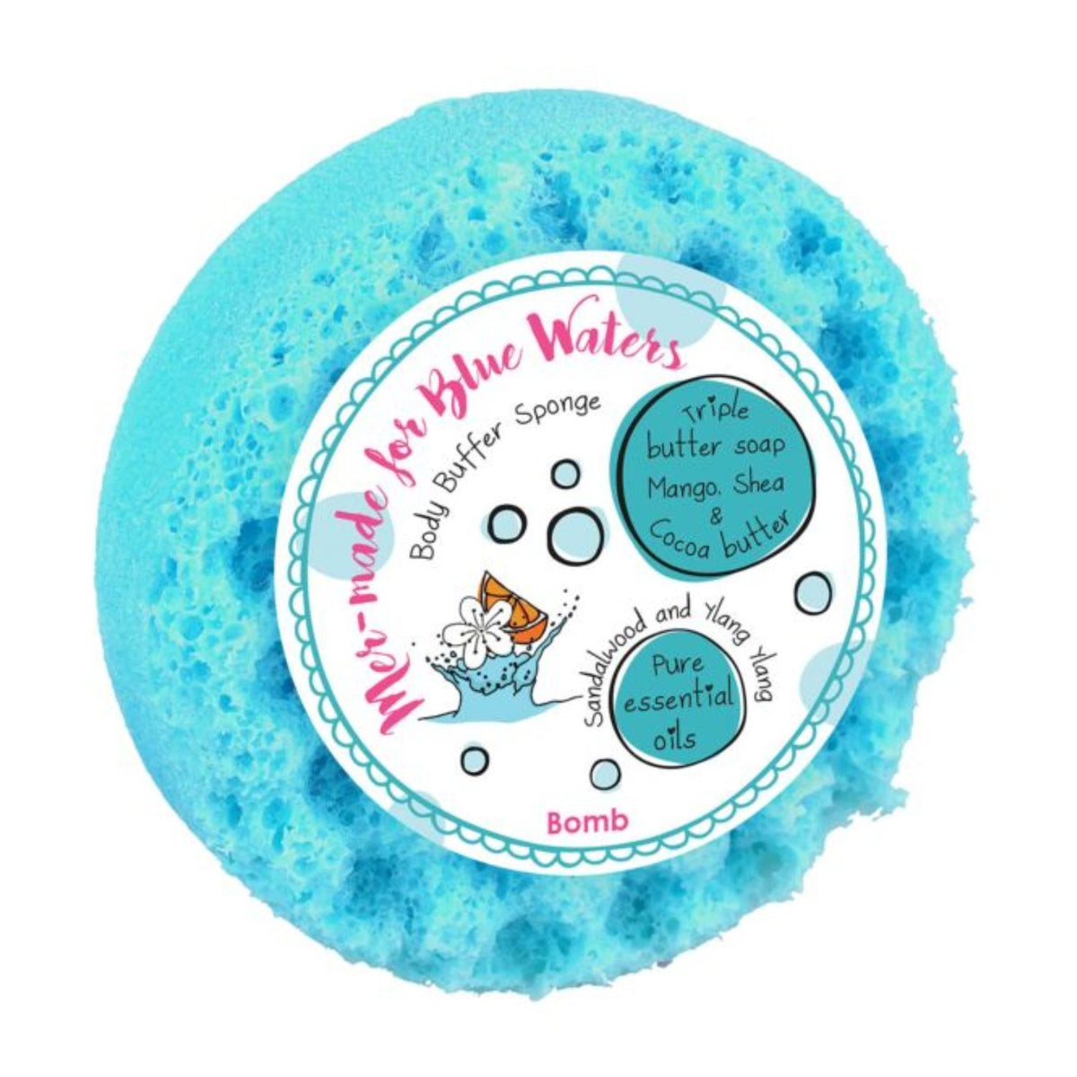 Bomb Cosmetics Mer-Made For Blue Water Body Buffer – Old Railway Line ...