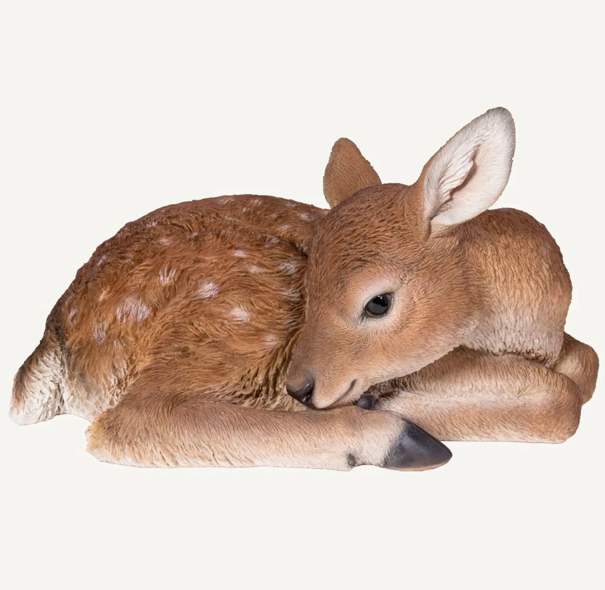 Vivid Arts 29cm Real Life Laying Fawn - XRL-LFAW-D