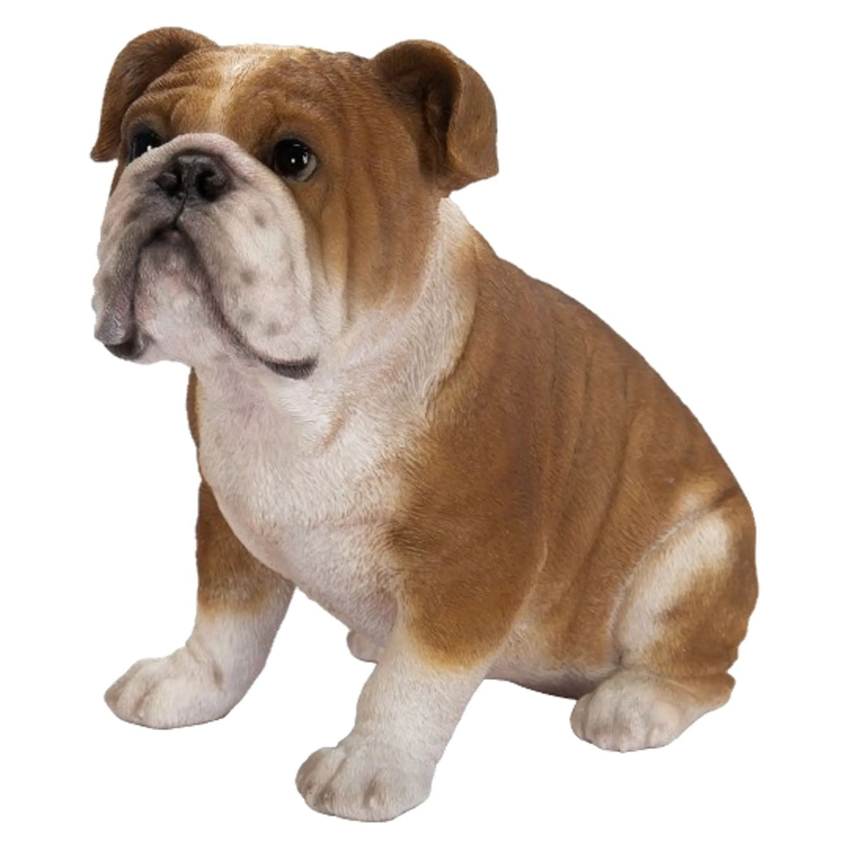 Vivid Arts 20cm Real Life Bulldog Resin Ornament
