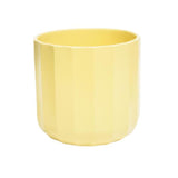 Ivyline 12cm Lemon Yellow Geo Positano Pot