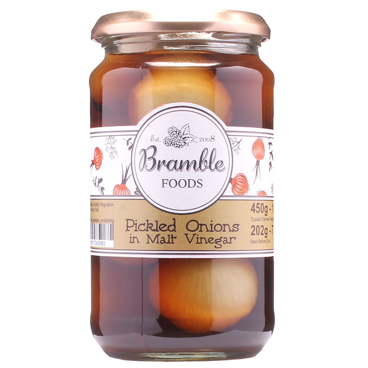 Bramble Foods 450g Silverskin Onions