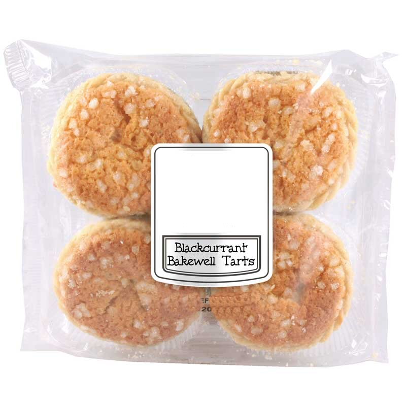 Bramble Foods Blackcurrant Bakewell 4 Pack