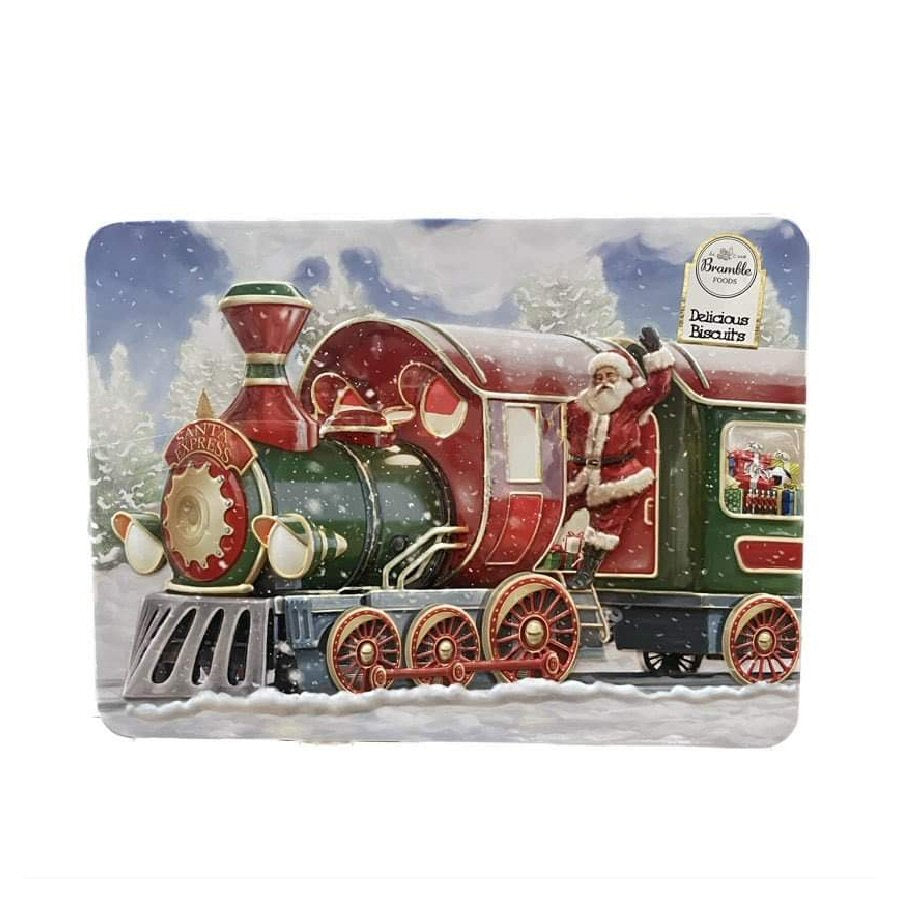 Grandma Wild's 300g Embossed Santa Express Biscuit Tin