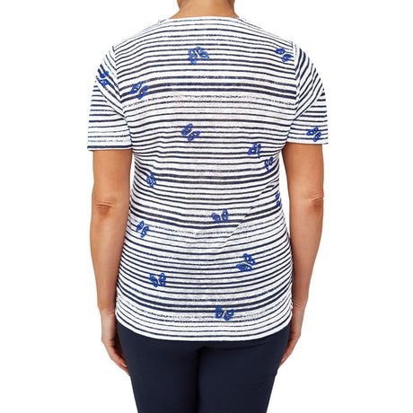 TIGI 14/16 Stripe And Butterfly Top