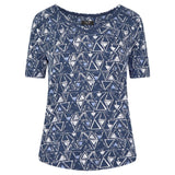 TIGI 10/12 Lattice Trim Print Top